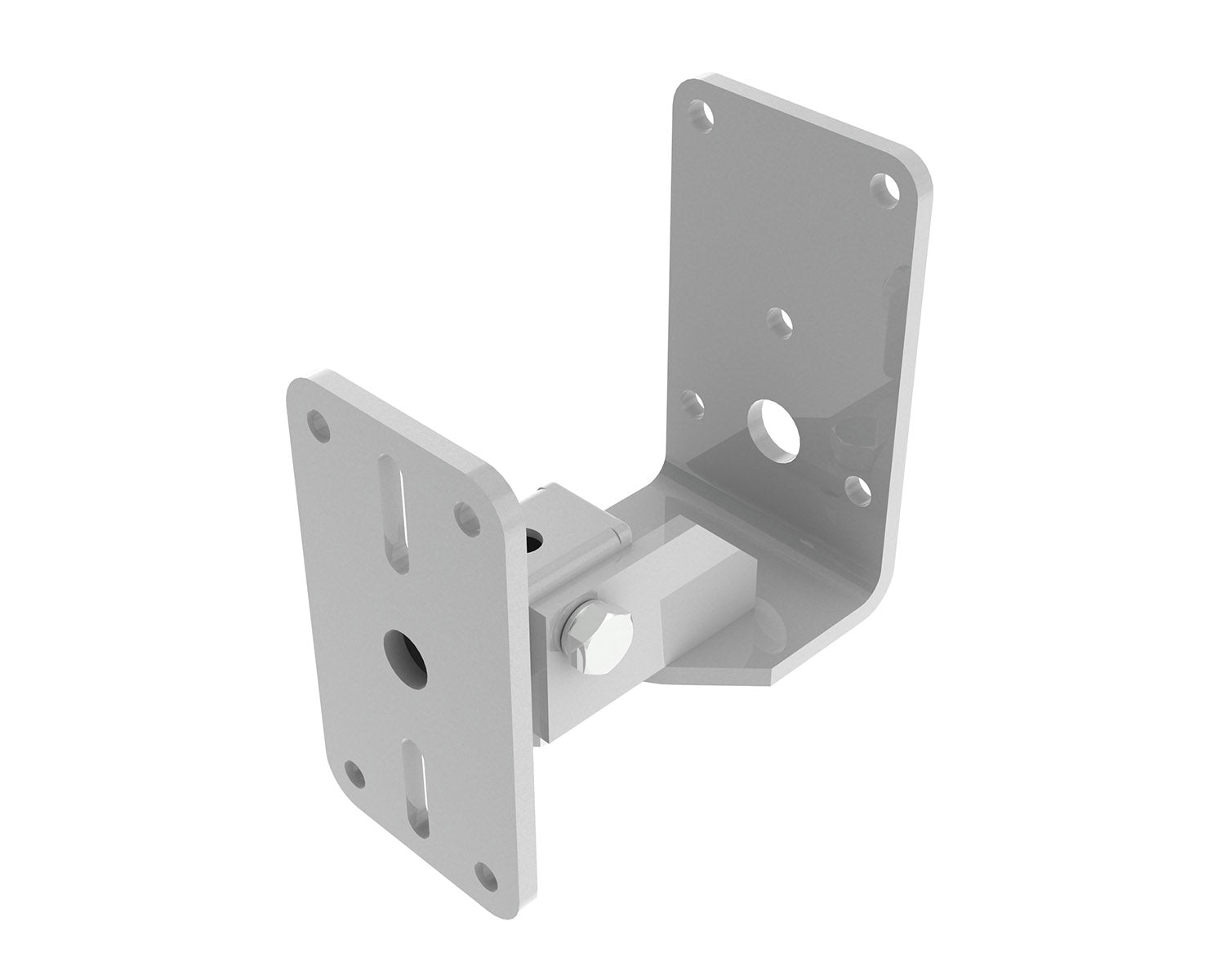 POWWME75W - Powerdrive WME75 W Back Mount Tilting Wall Bracket Type 75 126 146mm White Image 1