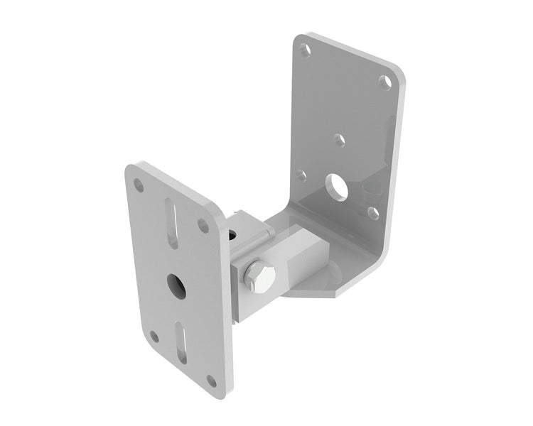 POWWME75W - Powerdrive WME75 W Back Mount Tilting Wall Bracket Type 75 126 146mm White Image 1