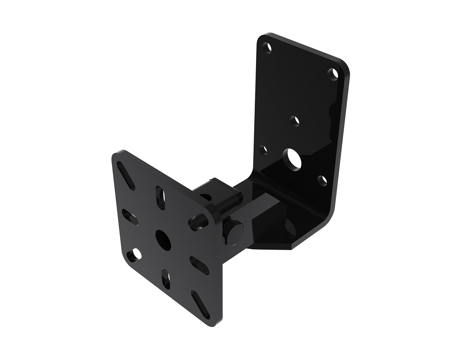 POWWME80 - Powerdrive WME80 B Back Mount Tilting Wall Bracket Type 80 126 146mm Black Image 1