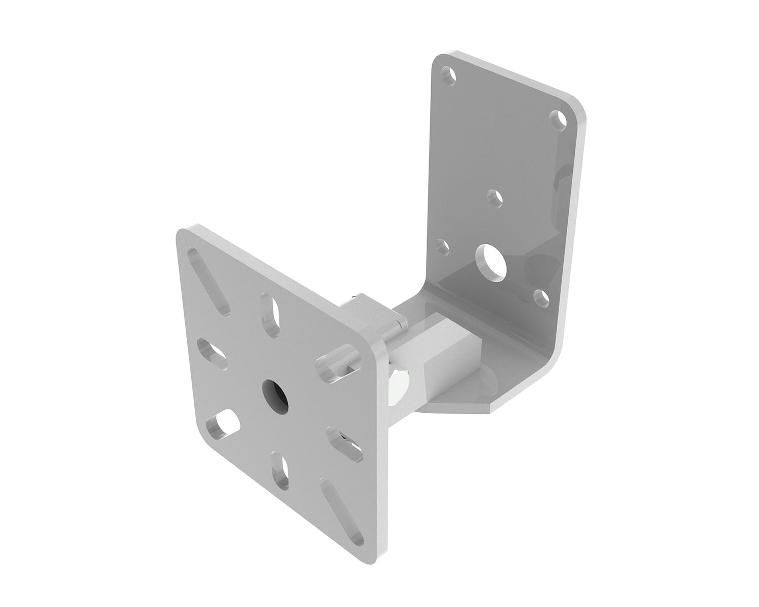 POWWME90W - Powerdrive WME90 W Back Mount Tilting Wall Bracket Type 90 126 146mm White Image 1