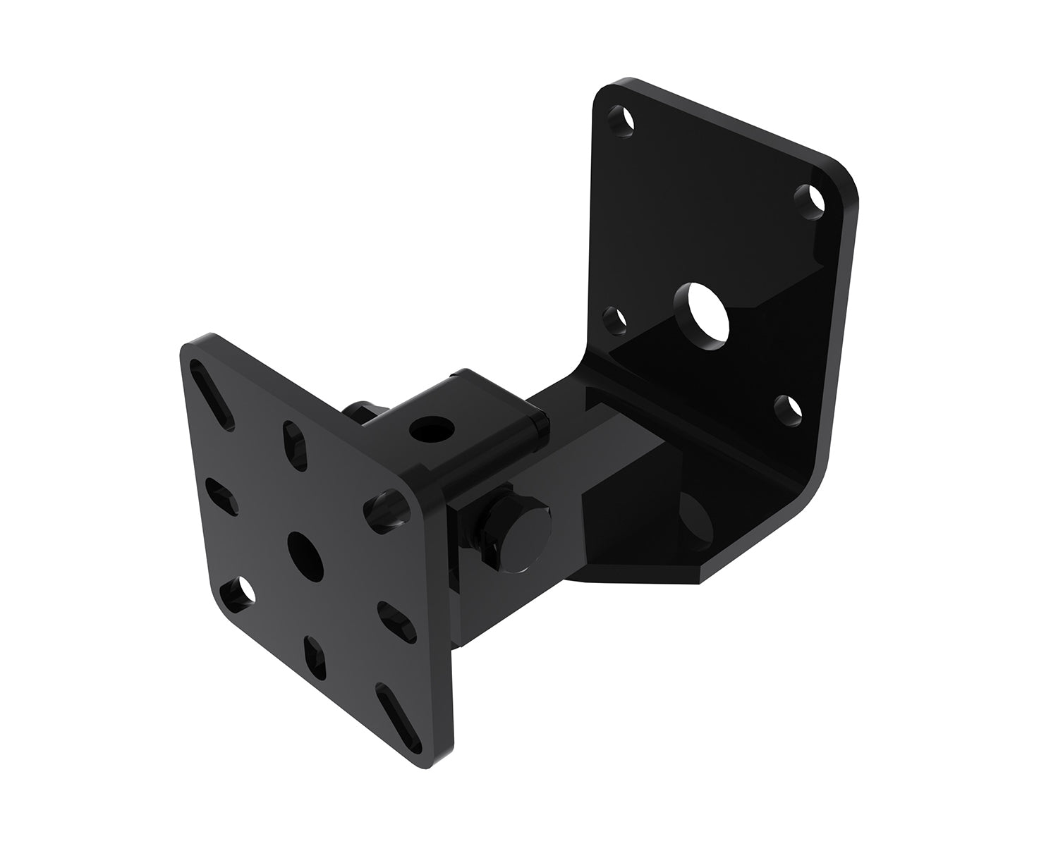 POWWMES60B - Powerdrive WMES60 B Back Mount Tilting Wall Bracket Type 60 126 146mm Black Image 1