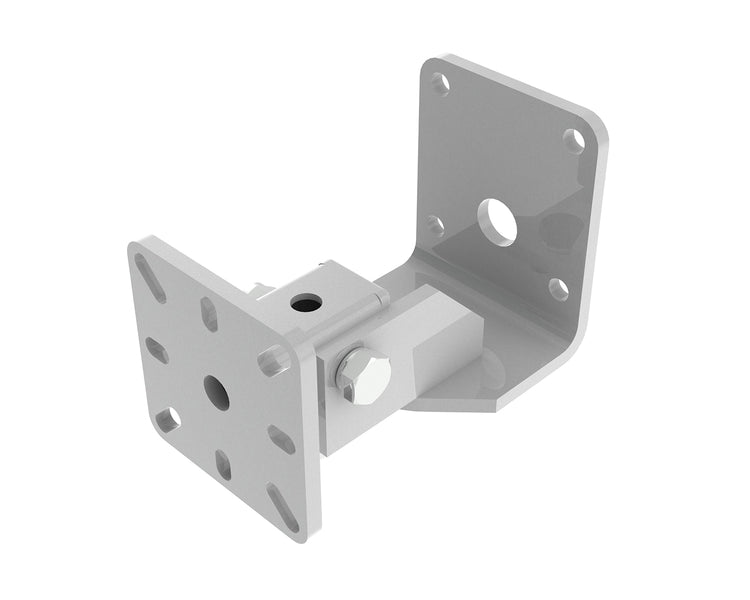 POWWMES60 - Powerdrive WMES60 W Back Mount Tilting Wall Bracket Type 60 126 146mm White Image 1