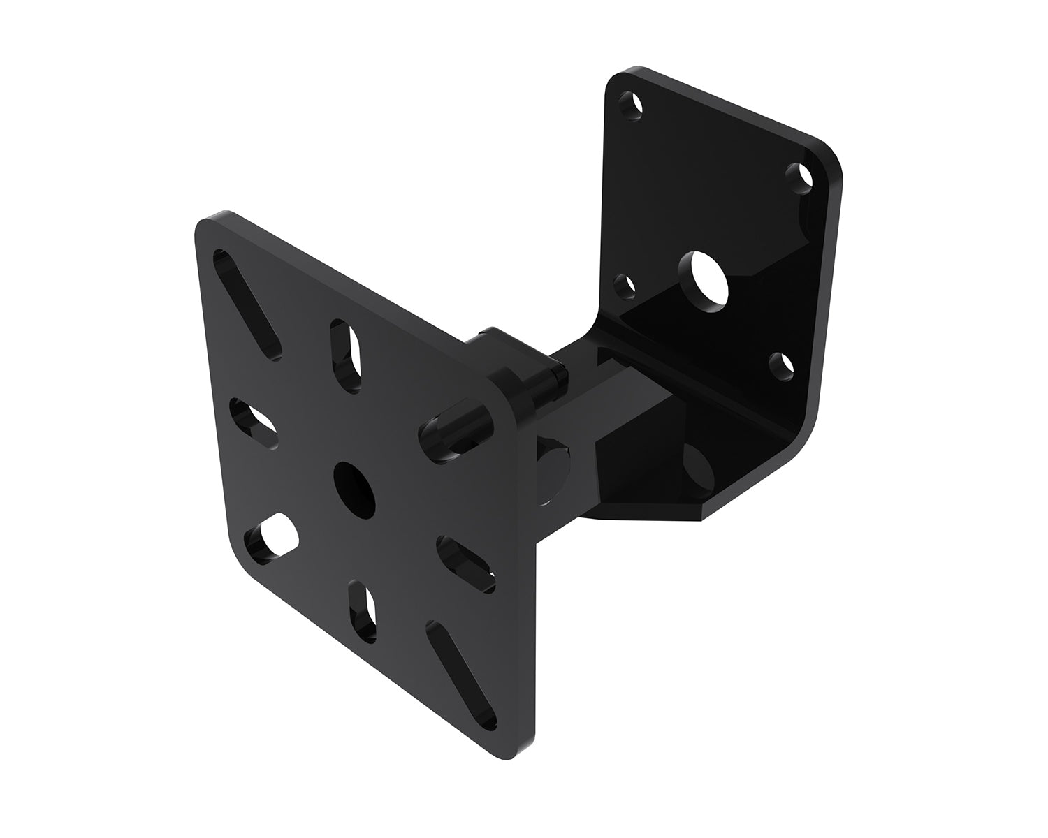 POWWMES90B - Powerdrive WMES90 B Back Mount Tilting Wall Bracket Type 90 126 146mm Black Image 1