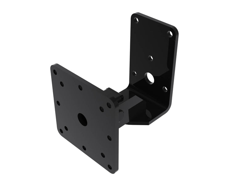 POWWMEV75 - Powerdrive WME VESA75 B Back Mount Tilting Wall Bracket VESA 126 146mm Black Image 1