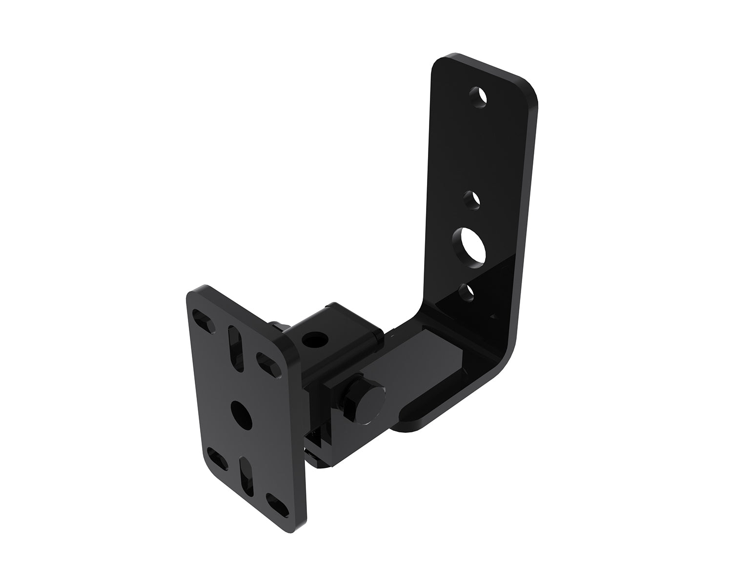 POWWMS5055B - Powerdrive WMS50 55 B Back Mount Tilting Wall Bracket Type 50 120 145mm Blk Image 1