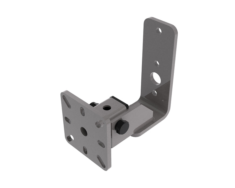 POWWMS60G - Powerdrive WMS60 G Back Mount Tilting Wall Bracket Type 50 114 142mm Grey Image 1
