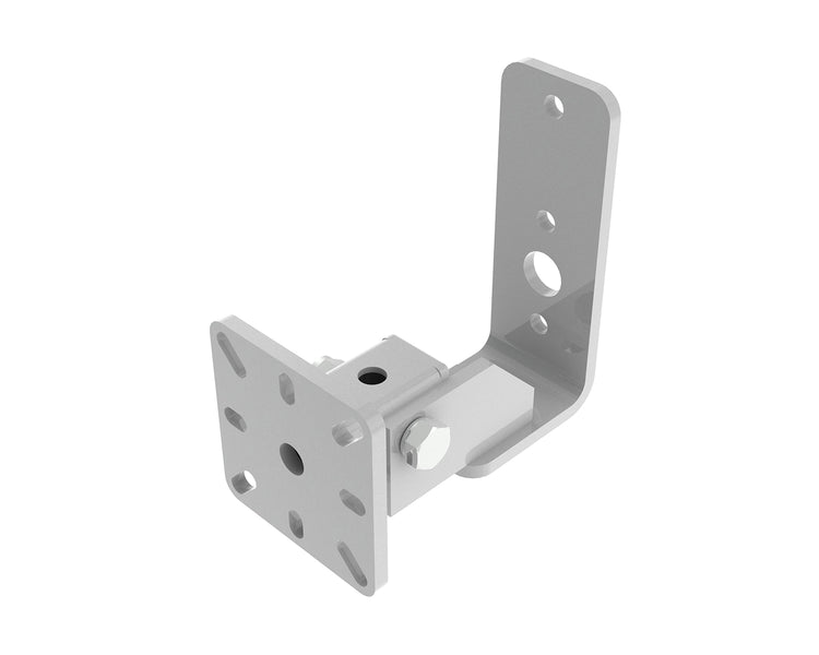 POWWMS60W - Powerdrive WMS60 W Back Mount Tilting Wall Bracket Type 50 114 142mm White Image 1