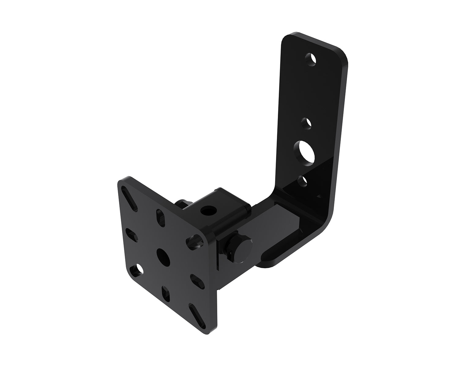POWWMS60 - Powerdrive WMS60 B Back Mount Tilting Wall Bracket Type 50 114 142mm Black Image 1