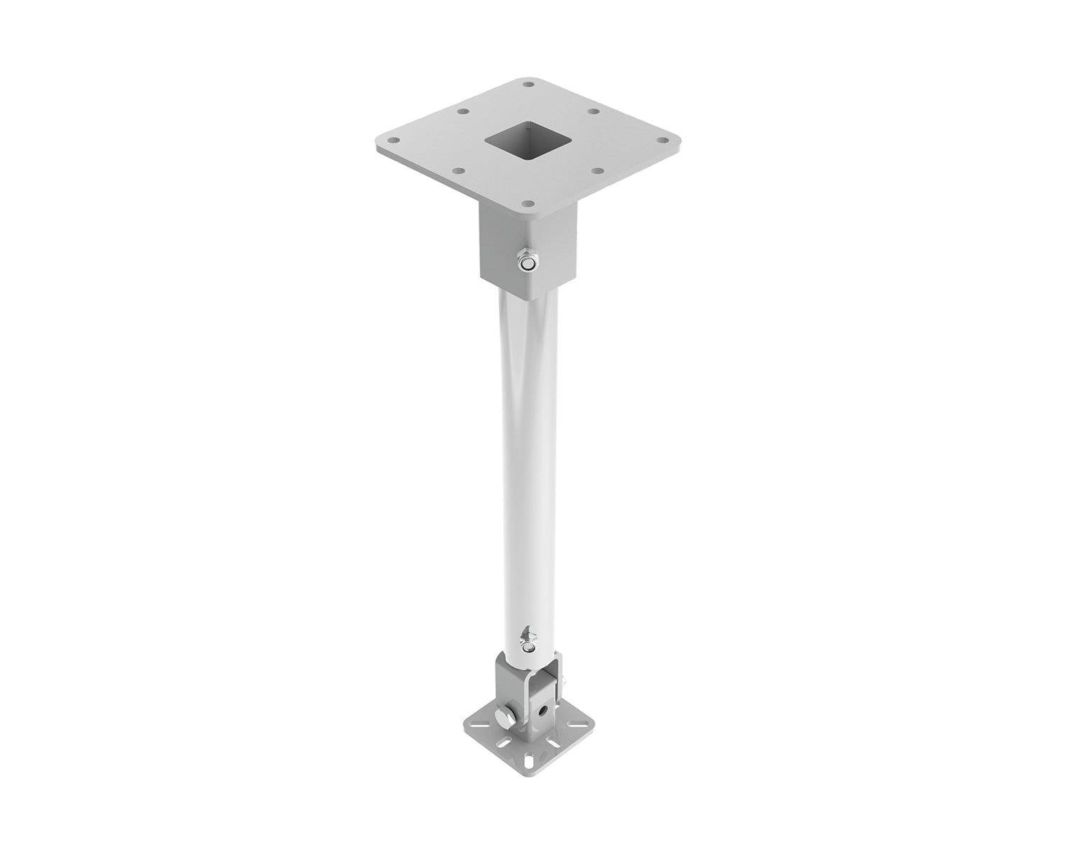 POWXA80W - Powerdrive XA80 W Top Mount Ceiling Bracket 500mm Tube Type 80 40kg White Image 1