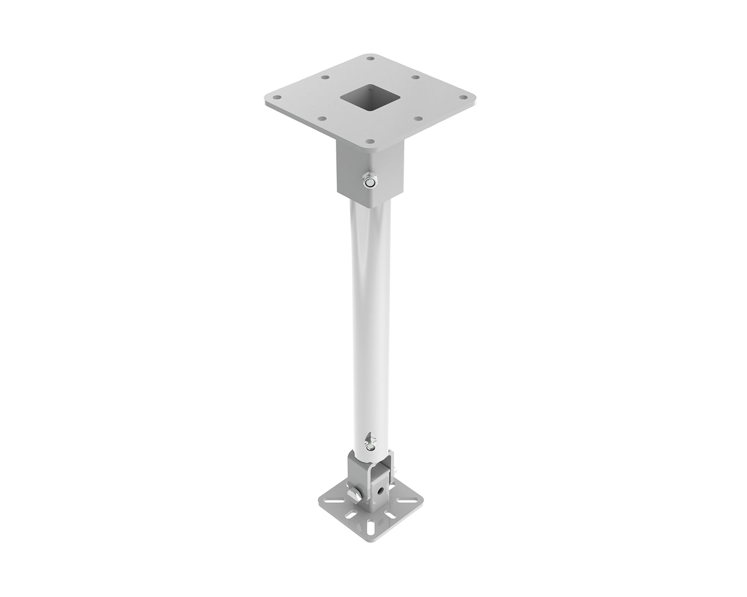 POWXA90W - Powerdrive XA90 W Top Mount Ceiling Bracket 500mm Tube Type 90 40kg White Image 1