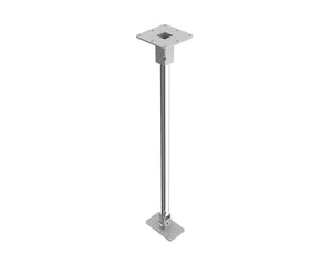 POWXB120W - Powerdrive XB120 W Top Mount Ceiling Bracket 1000mm Tube Type 120 40kg White Image 1