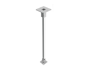 POWXB90W - Powerdrive XB90 W Top Mount Ceiling Bracket 1000mm Tube Type 90 40kg White Image 1