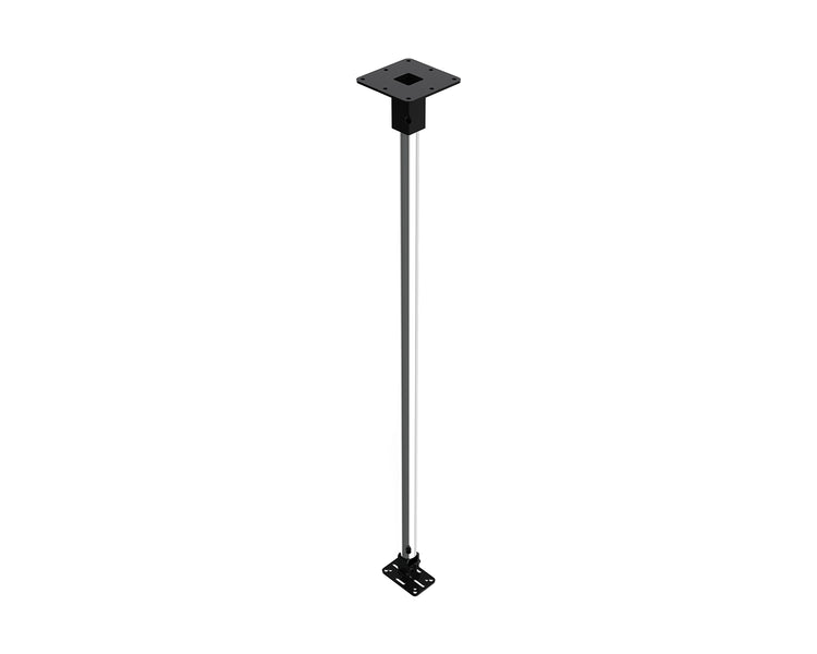 POWXC100 - Powerdrive XC100 B Top Mount Ceiling Bracket 1500mm Tube Type 100 40kg Black Image 1