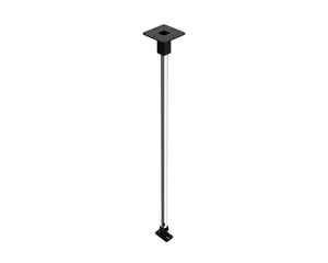 POWXC75 - Powerdrive XC75 B Top Mount Ceiling Bracket 1500mm Tube Type 75 40kg Black Image 1
