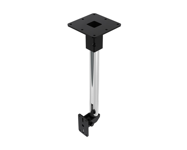 POWZA75 - Powerdrive ZA75 B Back Mount Ceiling Bracket 500mm Tube Type 75 40kg Black Image 1