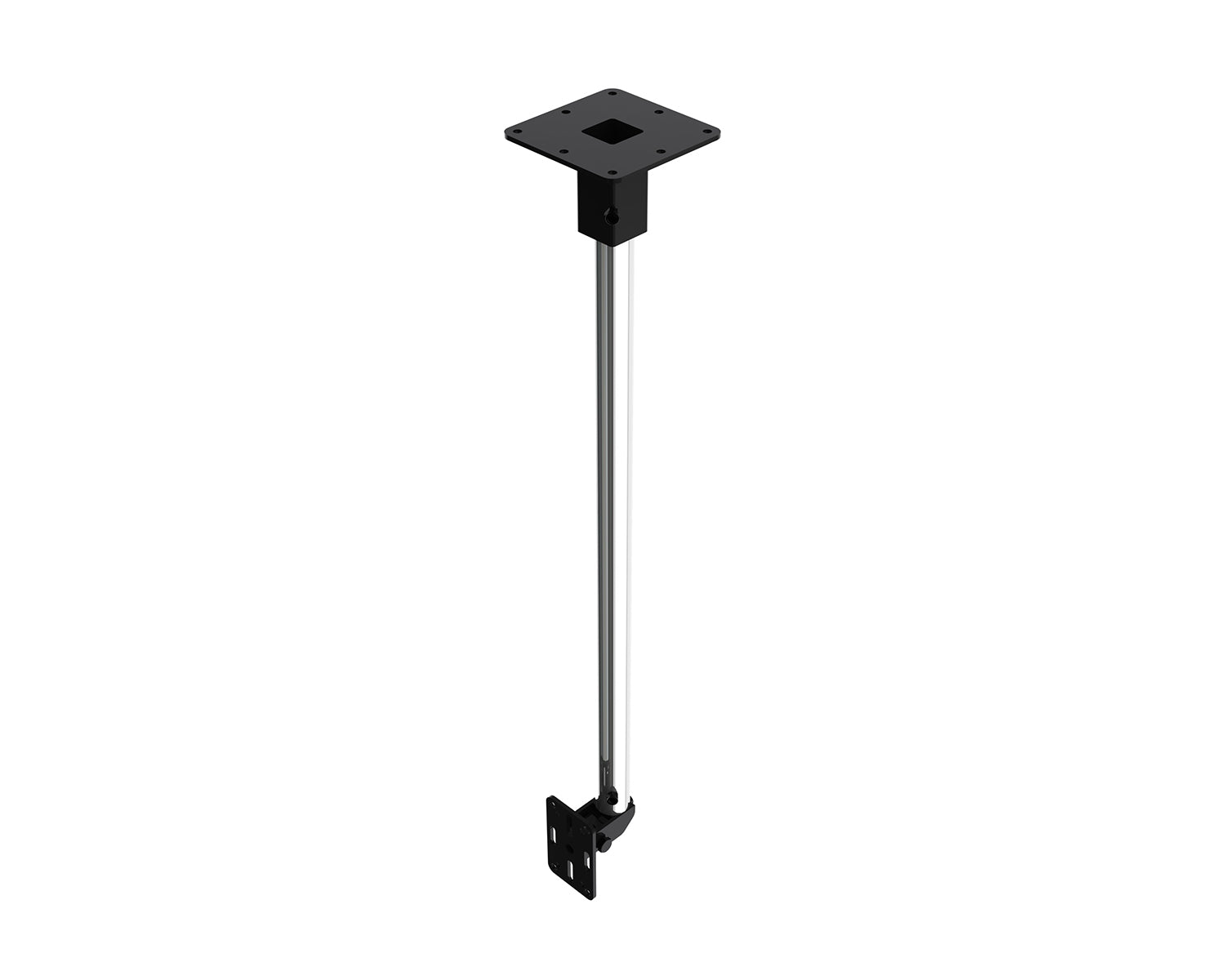 POWZB100 - Powerdrive ZB100 B Back Mount Ceiling Bracket 1000mm Tube Type 100 40kg Blk Image 1