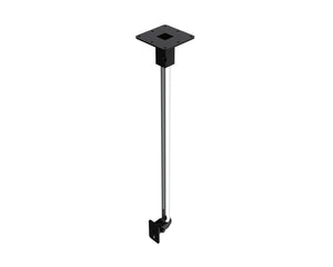 POWZB75 - Powerdrive ZB75 B Back Mount Ceiling Bracket 1000mm Tube Type 75 40kg Black Image 1