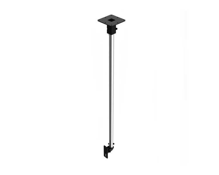 POWZC65 - Powerdrive ZC65 B Back Mount Ceiling Bracket 1500mm Tube Type 65 40kg Black Image 1