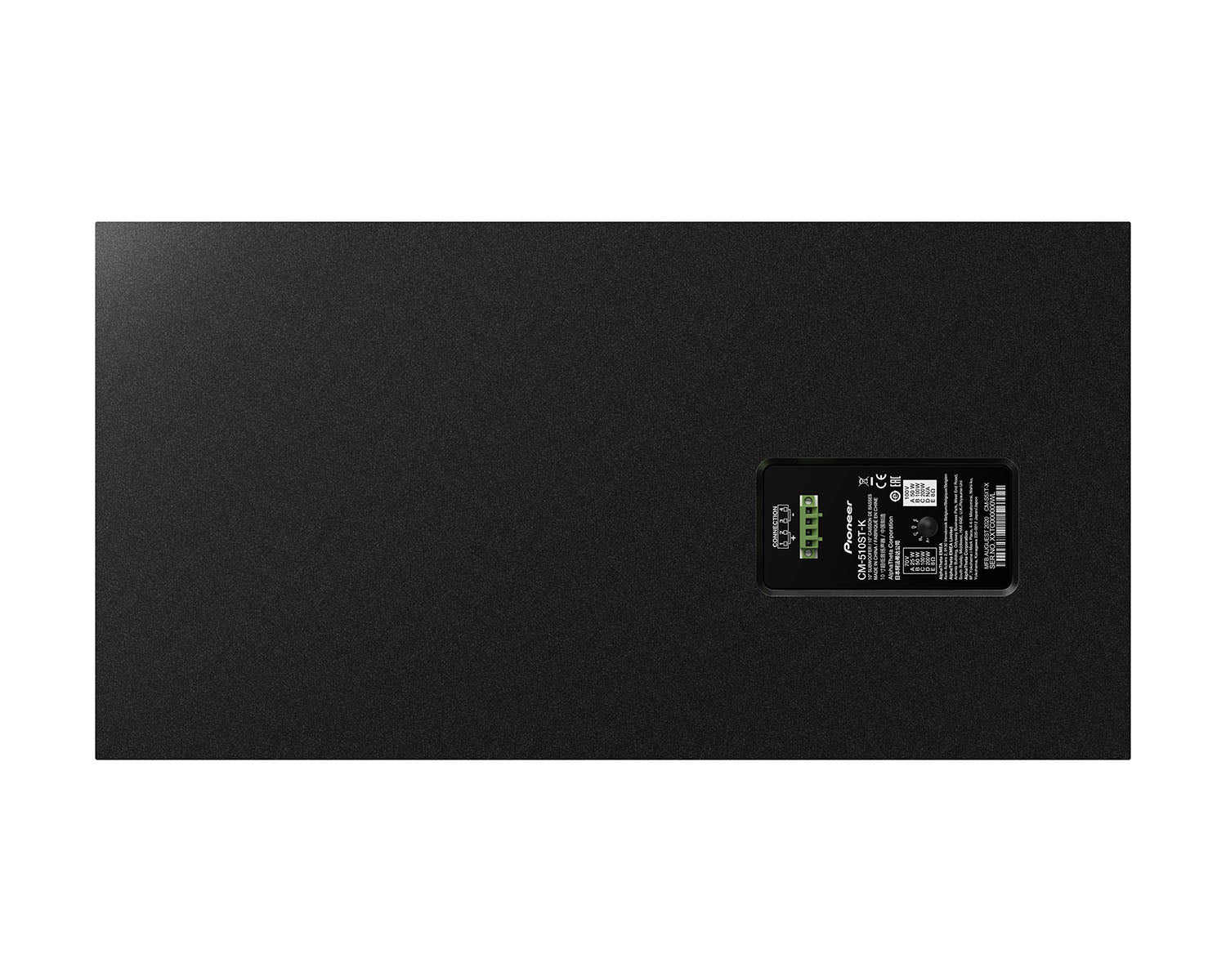 PPACM510STK - Pioneer Professional CM 510ST K 10inch Surface or Floor Subwoofer 100V 200W EACH Black Image 3