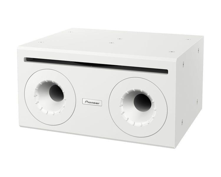 PPACM510STW - Pioneer Professional CM 510ST W 10inch Surface or Floor Subwoofer 100V 200W EACH White Image 1