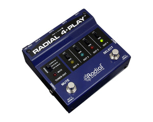 RAD4PLAY - Radial 4 Play Active DI Box with Four Selectable Outputs Image 2