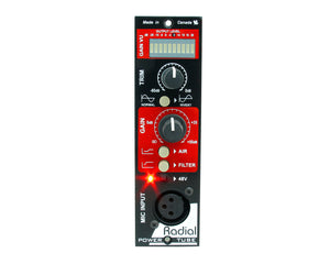 RAD500POWTUBE - Radial Workhorse PowerTube 500 Series Vacuum Tube Mic Preamp Image 2