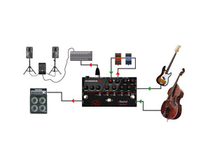 RADBASSOD - Radial Bassbone OD Bass Preamp and Overdrive Image 9