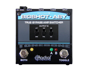 RADBSABY - Radial BigShot ABY True Bypass Amp Switcher Footswitch Image 3