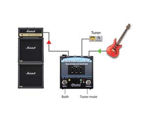 RADBSABY - Radial BigShot ABY True Bypass Amp Switcher Footswitch Image 4