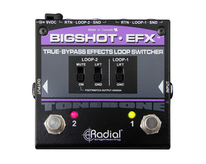RADBSEFX - Radial BigShot EFX Four Output Guitar Amp Selector Footswitch Image 2