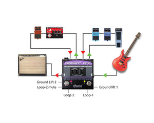 RADBSEFX - Radial BigShot EFX Four Output Guitar Amp Selector Footswitch Image 4