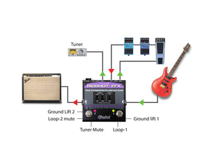RADBSEFX - Radial BigShot EFX Four Output Guitar Amp Selector Footswitch Image 5