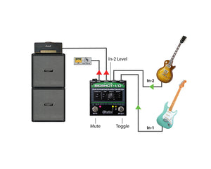 RADBSIO - Radial BigShot In or Out True Bypass 2 Instrument Selector Footswitch Image 6