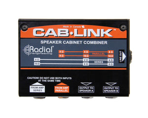 RADCABLINK - Radial Cab Link Passive Speaker Cabinet Merger 2 Guitar to 1 Speaker Image 3