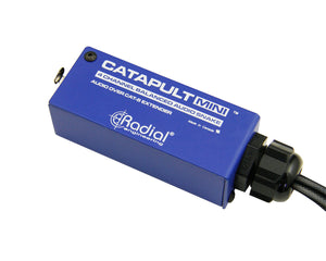 RADCMINIRX4 - Radial Catapult Mini RX 4 Channel CAT 5 Audio Snake Receiver XLRM Image 1