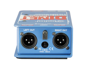 RADDANRX - Radial DiNET DAN RX 2 Channel Dante Network Receiver Image 4