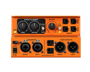 RADEXTCSTEREO - Radial EXTC Stereo Stereo Guitar Effects Interface and Reamper Image 5