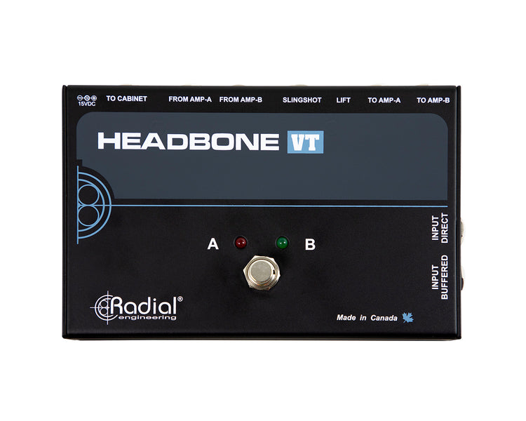 RADHBONVT - Radial Headbone VT Tube Amplifier Head Switcher Image 2