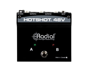 RADHOTSHOT48V - Radial HotShot 48V Condenser Microphone AB Footswitch Remote Image 3