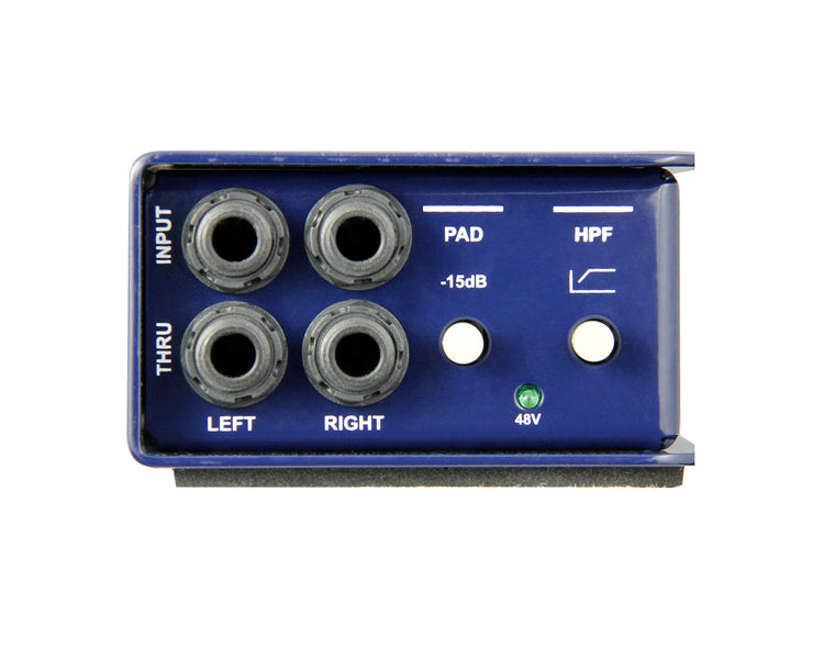 RADJ48S - Radial J48 Stereo Phantom Powered (48V) Active Direct Box Image 4