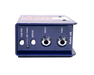 RADJ48 - Radial J48 J Class Phantom Powered (48V) DI Box Image 3