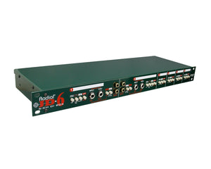 RADJD6 - Radial JD6 6 Channel Rackmount DI Box 1U (Equivalent to 6xJDI) Image 2