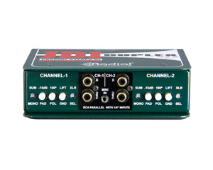 RADJDID - Radial JDI DUPLEX Stereo DI Box with Jensen Transformers Image 3
