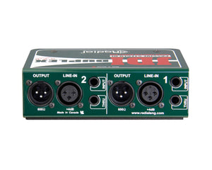RADJDID - Radial JDI DUPLEX Stereo DI Box with Jensen Transformers Image 4