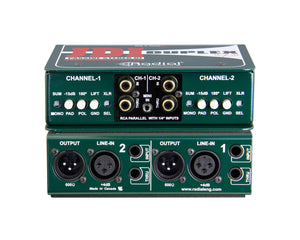 RADJDID - Radial JDI DUPLEX Stereo DI Box with Jensen Transformers Image 5