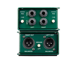 RADJDS - Radial JDI Stereo Passive DI Box with Jensen Transformer Image 5