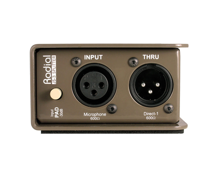 RADJS3 - Radial JS3 3 Way Mic Signal Splitter with Jensen Transformer  Image 3
