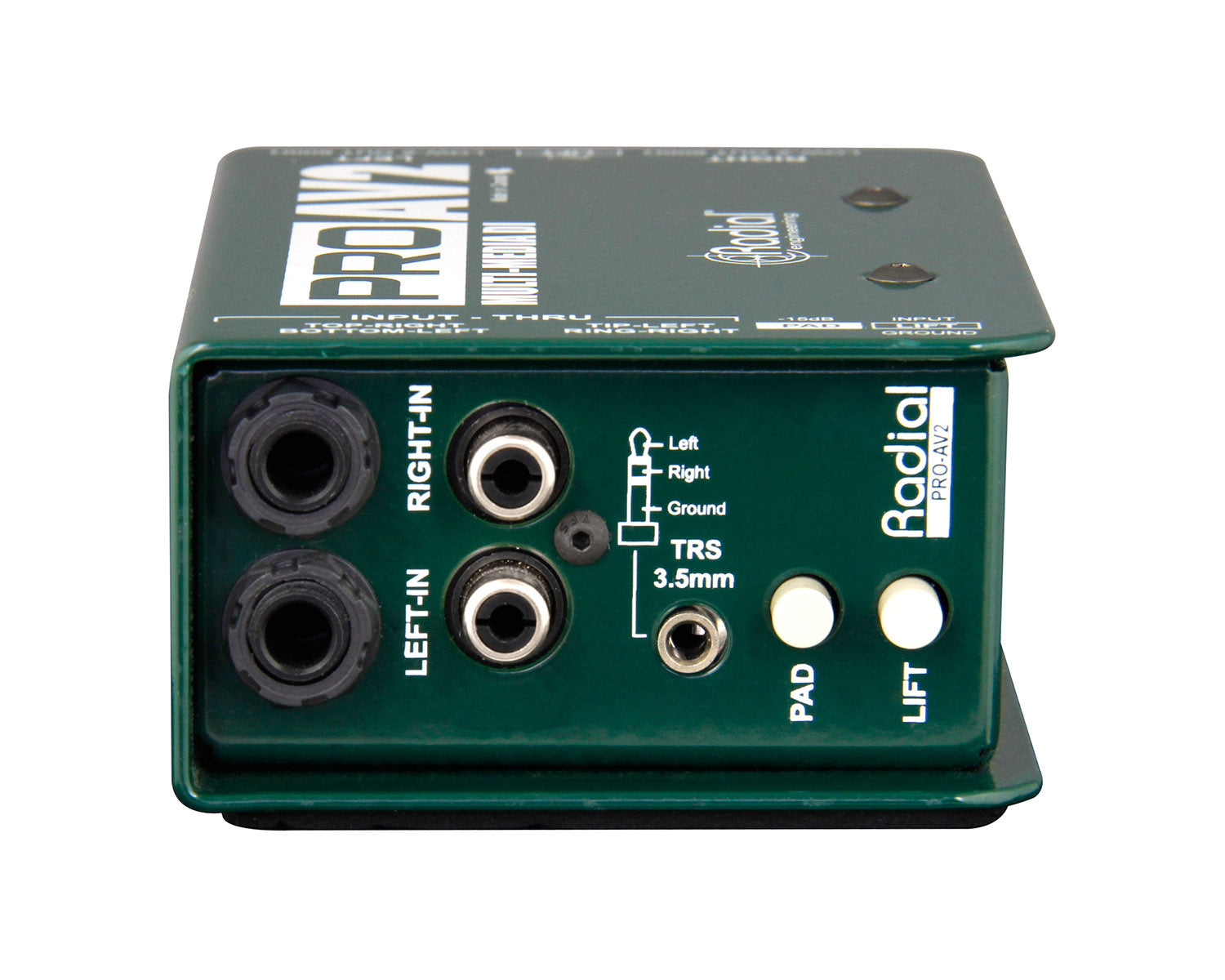 RADPROAV2 - Radial ProAV2 2Ch Passive AV and Multimedia DI Box  Image 3