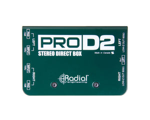 RADPROD2 - Radial ProD2 Pro Series Stereo Passive DI Box  Image 3