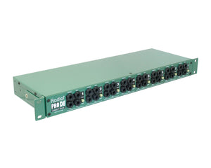 RADPROD8 - Radial ProD8 8 Way Rack Mount DI Box with Reversible Rack Ears 1U  Image 3